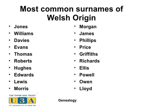 Bearers of such names are not always aware of their meanings, yet fluent speakers seem to recognize their essential Welshness, or Celticity. . Welsh gypsy surnames